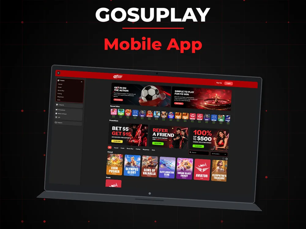 Gosuplay - Mobile App