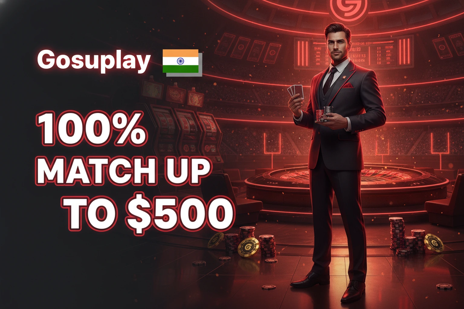 GoPlay Bonus India 100% Welcome Offer Promo Codes for Players