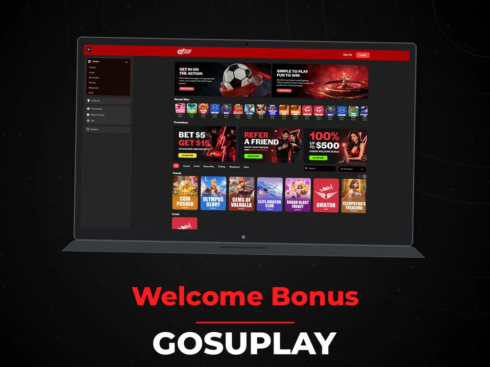 Gosuplay - Welcome Bonus