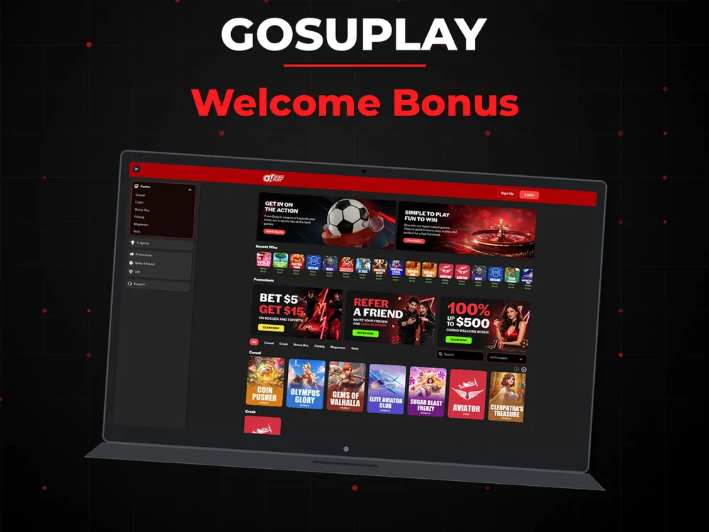Gosuplay - Welcome Bonus