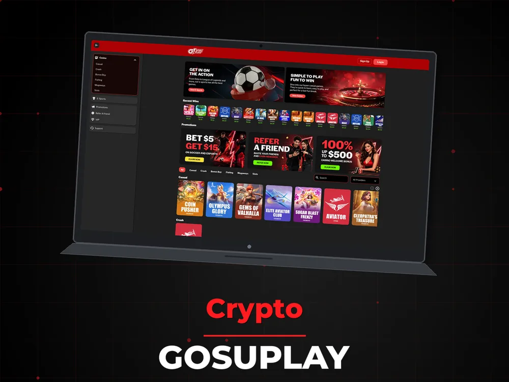 Gosuplay - Crypto
