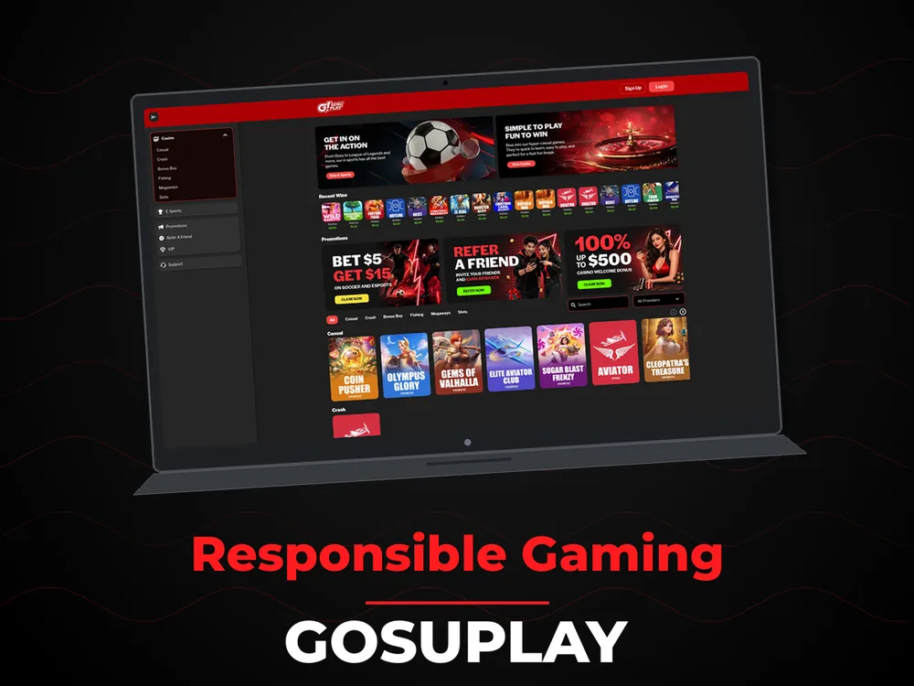 Gosuplay - Responsible Gaming