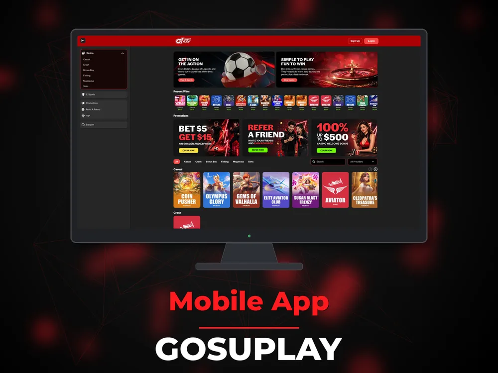 Gosuplay - Mobile App